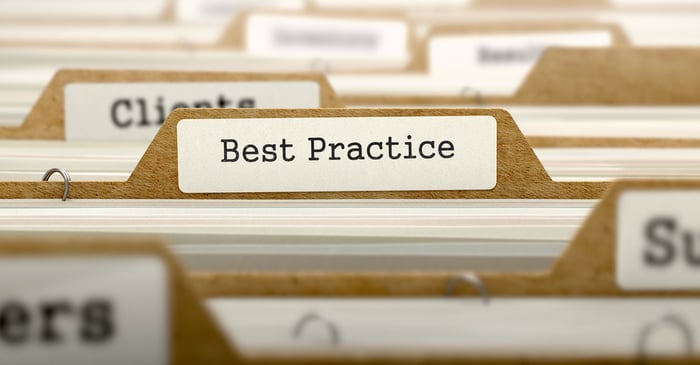folder containing best practices for laboratory